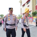 Polda Sulteng Gelar Penyambutan Adat untuk Kapolda Baru