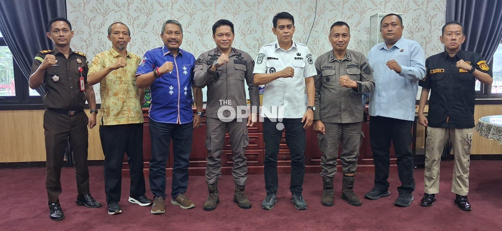 Pemda dan Kejari Parimo Perkuat Sinergi Penegakan Hukum