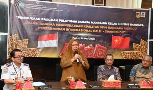 Sambut Rute Palu–Guangzhou, SDM Bandara Mutiara Dilatih Bahasa Mandarin Sambut Rute Palu–Guangzhou, SDM Bandara Mutiara Dilatih Bahasa Mandarin