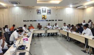 Pemda Parimo dan BWS III Palu Bahas Penanganan Banjir di Tiga Kecamatan