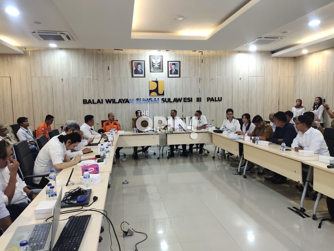 Pemda Parimo dan BWS III Palu Bahas Penanganan Banjir di Tiga Kecamatan