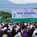 Polda Sulteng Gelar Salat Iduladha Bersama Masyarakat, Khatib Tekankan Nilai Kesalehan Sosial