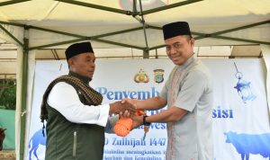 Polda Sulteng Salurkan Ratusan Hewan Kurban pada Iduladha 1447 H