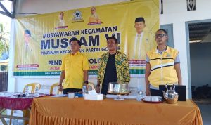 Golkar Parimo Mulai Konsolidasi Tingkat Kecamatan, Targetkan Penguatan Struktur hingga Desa