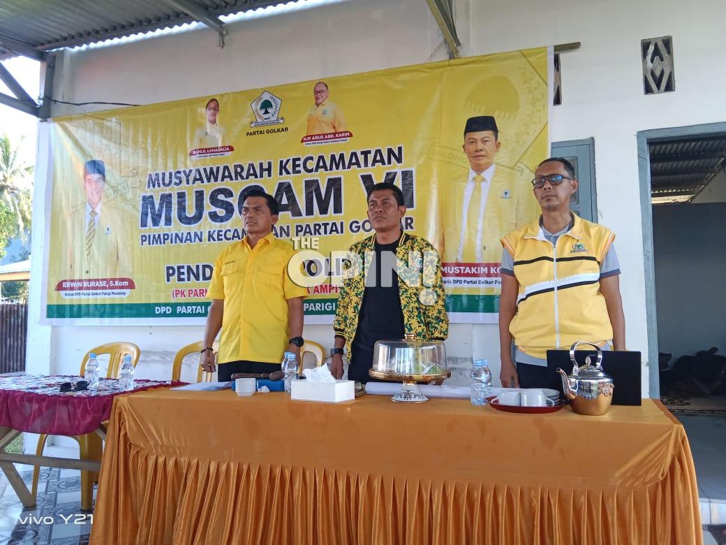 Golkar Parimo Mulai Konsolidasi Tingkat Kecamatan, Targetkan Penguatan Struktur hingga Desa