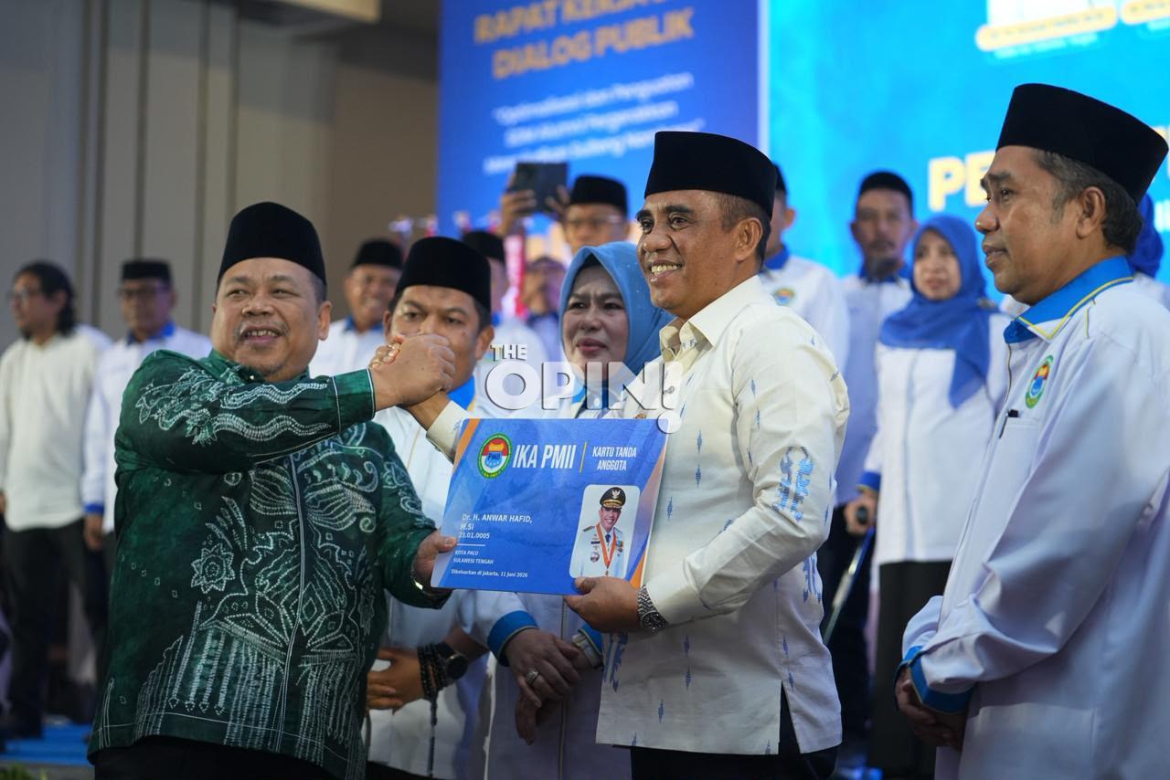 Anwar Hafid Ajak Alumni PMII Bersinergi Wujudkan Sulteng Nambaso