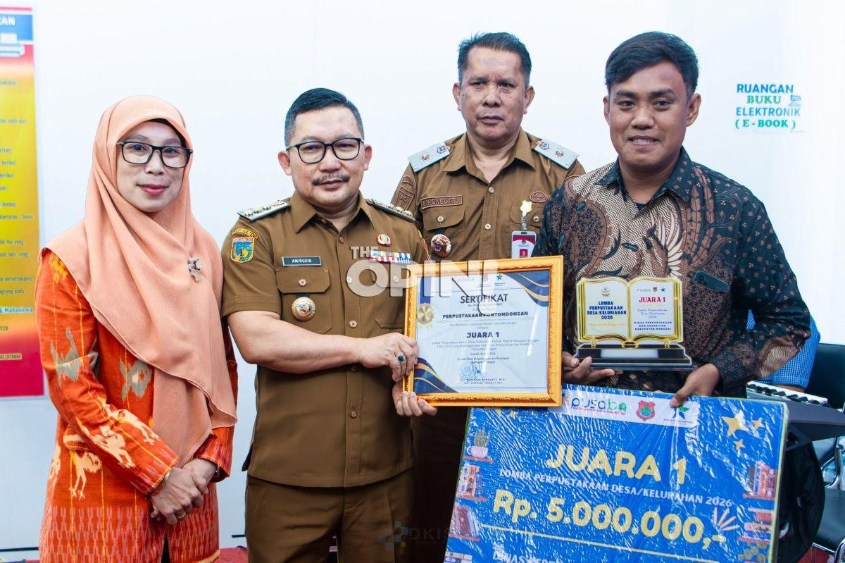 Bupati Banggai Apresiasi Penguatan Literasi Desa Lewat Lomba Perpustakaan