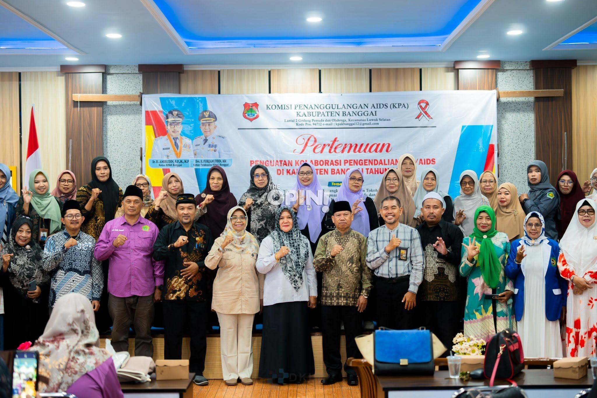 Banggai Peringkat Kedua Kasus HIV/AIDS di Sulteng, KPA Perkuat Kolaborasi Pencegahan