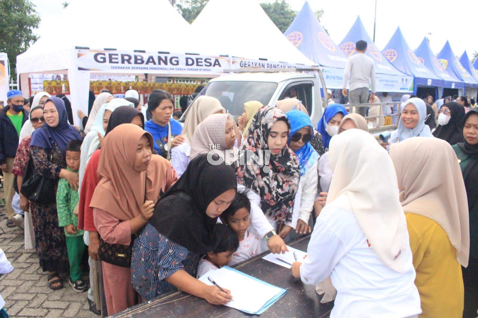 Stabilkan Harga Pangan, Pemda Parimo Gelar GPM Dua Hari Berturut-turut