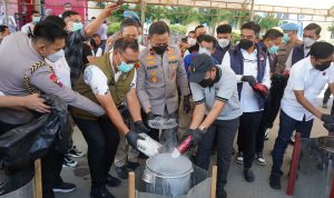 Polda Sulteng Musnahkan 19 Kilogram Sabu, 96 Ribu Jiwa Diklaim Terselamatkan