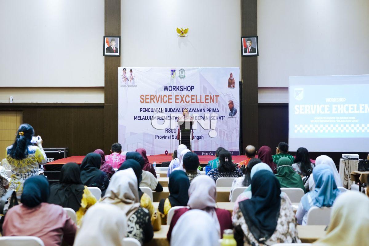 Wagub Sulteng: Kepercayaan Masyarakat ke RSUD Undata Harus Diimbangi Pelayanan Prima