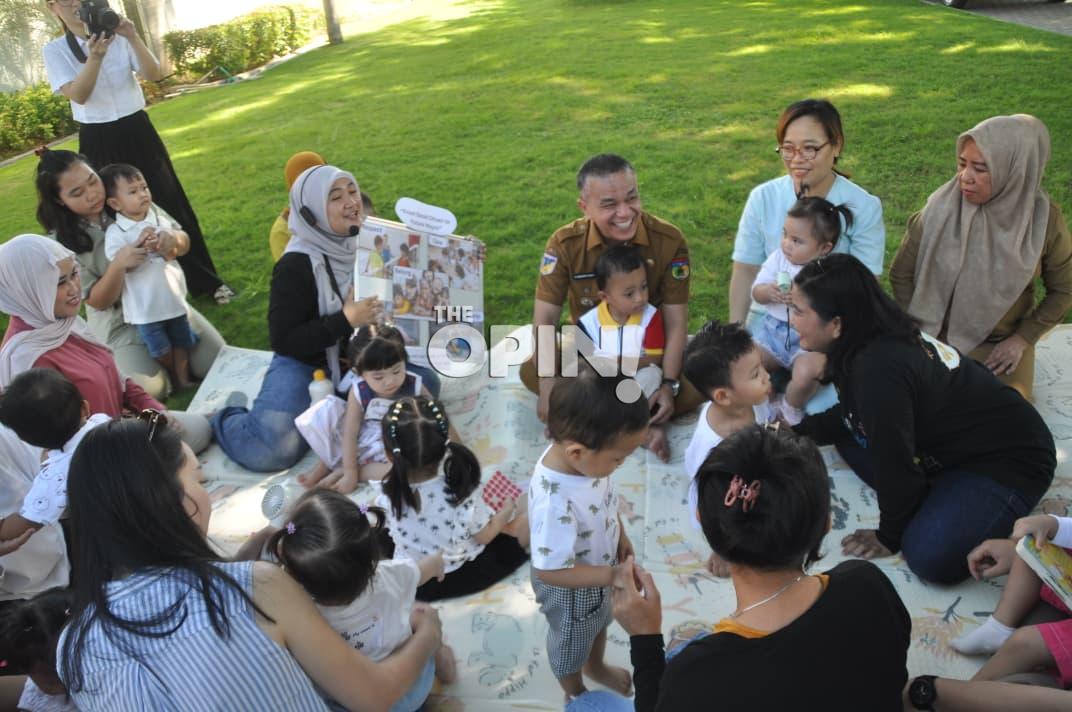 Hadianto Ajak Anak-Anak Rumah Kacili Cintai Kota Palu Sejak Dini