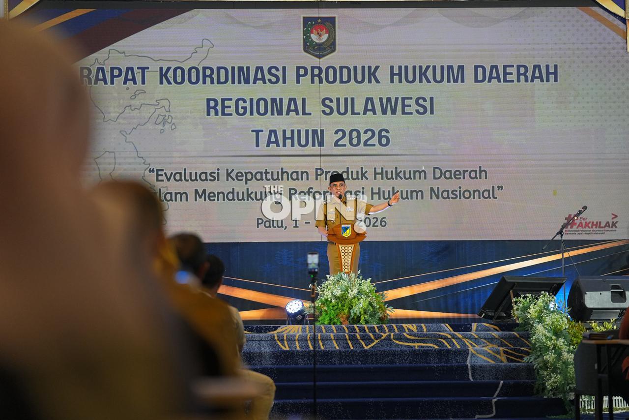 Anwar Hafid Dorong Produk Hukum Daerah Jadi Penggerak Ekonomi