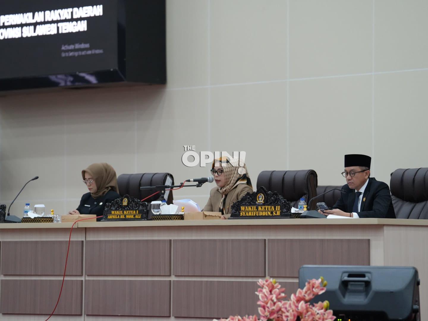 DPRD Sulteng Fokus Perda dan Pengawasan, Hasilkan 23 Produk Kelembagaan