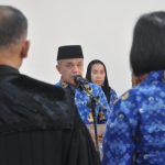 Lantik 11 Kepsek, Hadianto Minta Utamakan Pembinaan Karakter dan Kepemimpinan Humanis