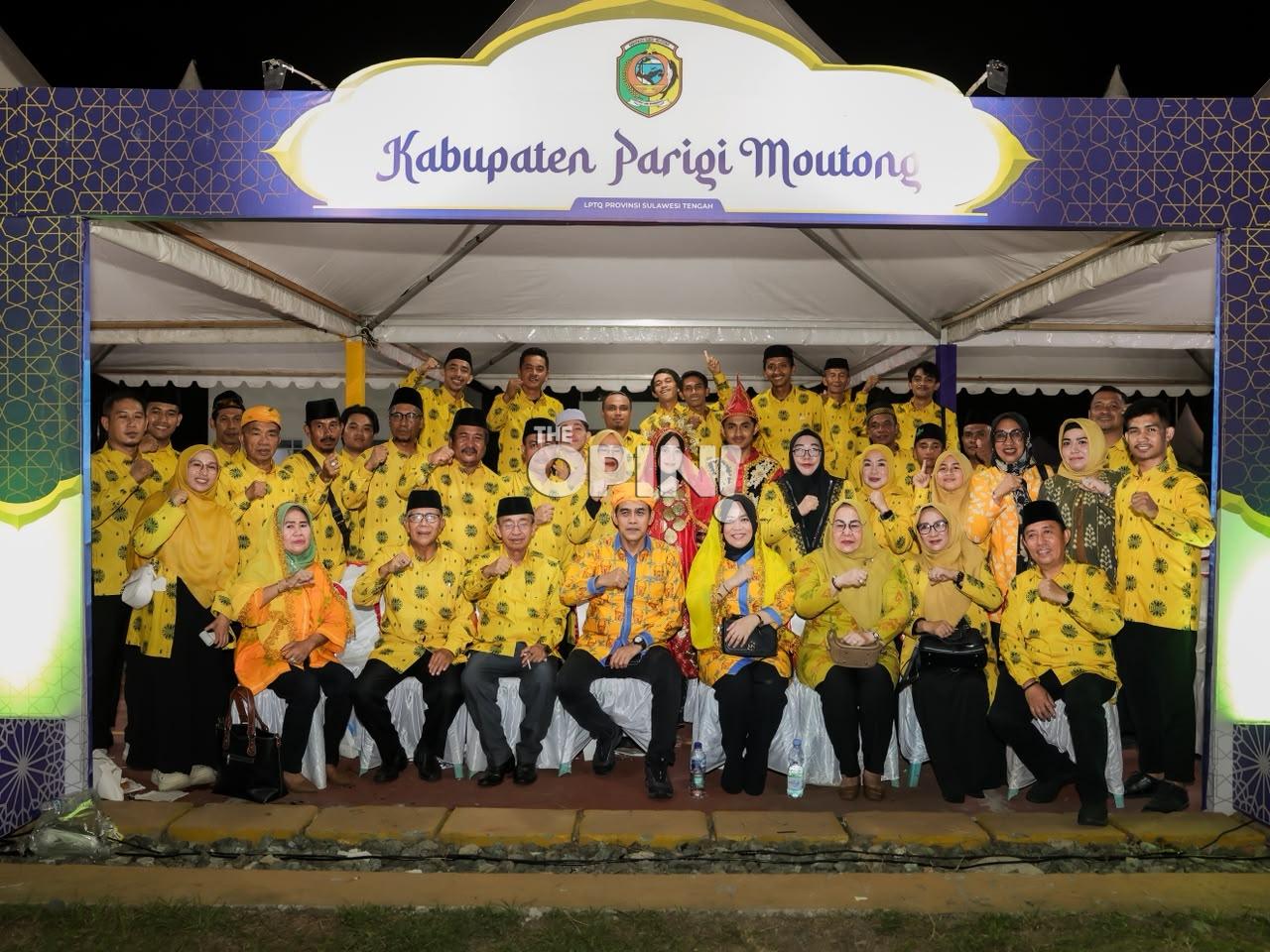 Bupati Erwin Optimistis Kafilah Parimo Mampu Rebut Juara Umum MTQ Sulteng