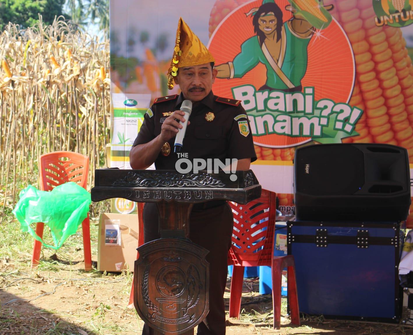 Kajati Sulteng Ajak Petani Optimalkan Lahan Produktif untuk Ketahanan Pangan