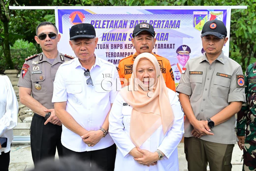 BNPB dan Pemprov Sulteng Bangun 50 Huntara untuk Korban Gempa di Sigi