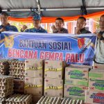 TNI AU Mutiara Palu Salurkan Bantuan untuk Korban Gempa di Parimo