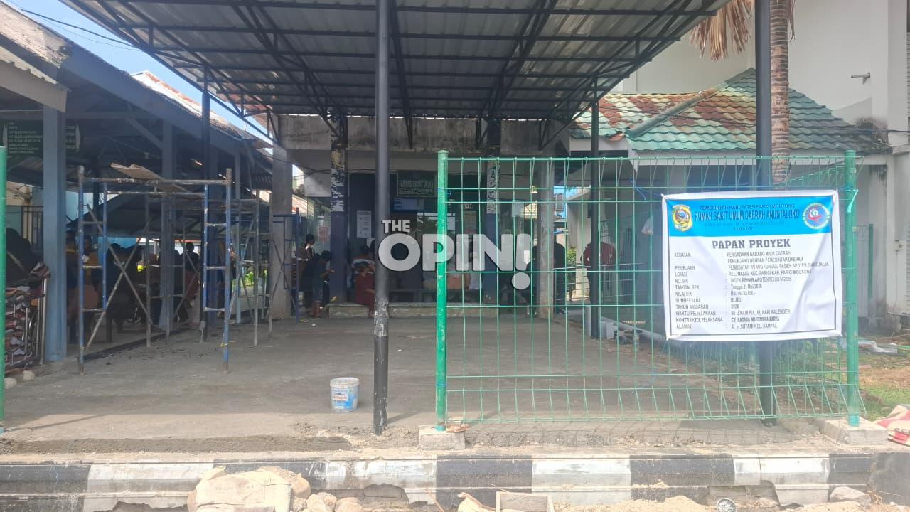 Tingginya Antrean Pasien, RSUD Anuntaloko Perluas Ruang Tunggu Apotek