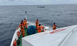 Empat ABK KM Jolor Ditemukan Selamat Setelah Tiga Hari Pencarian di Perairan Taliabu Empat ABK KM Jolor Ditemukan Selamat Setelah Tiga Hari Pencarian di Perairan Taliabu