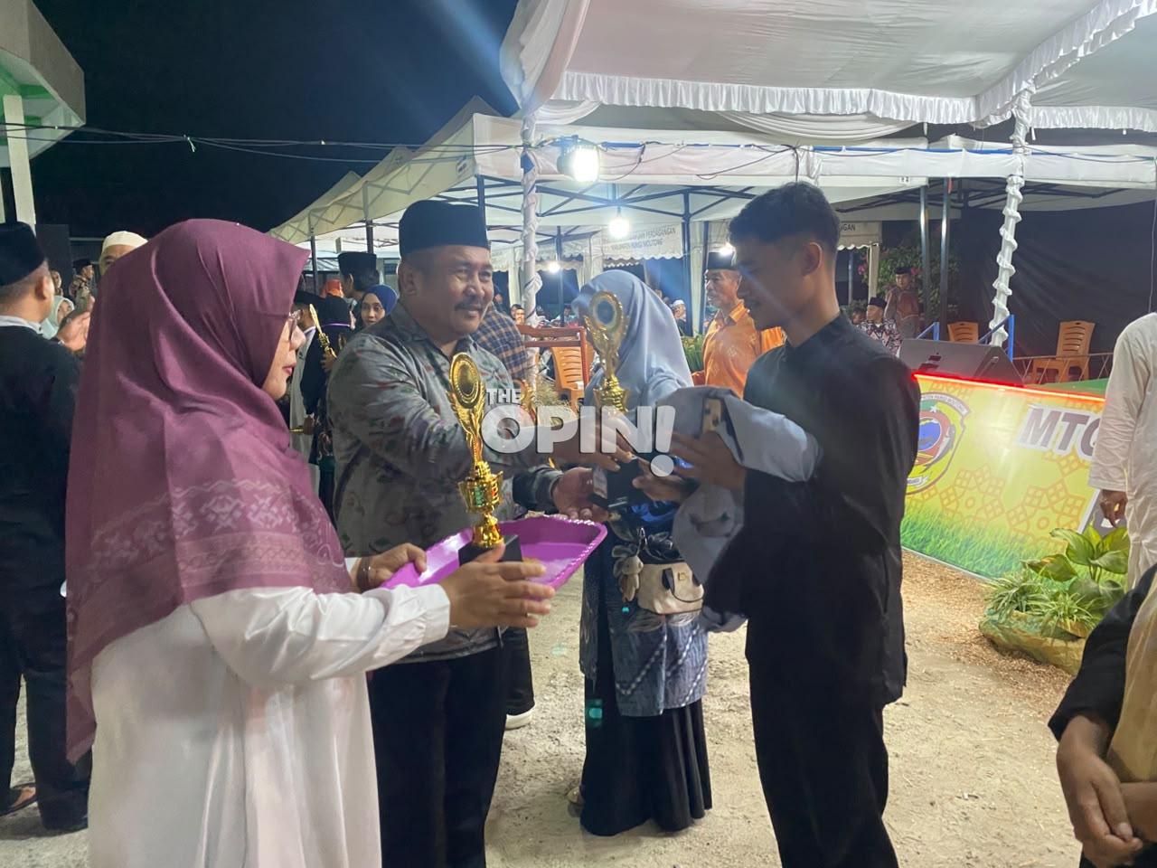 MTQ IX Kecamatan Parigi Ditutup, Pemda Parimo Dorong Generasi Muda Cintai Al-Qur'an