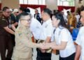 Bupati Banggai Minta Pengurus Empat Cabor KONI Fokus Cetak Atlet Berprestasi