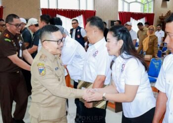 Bupati Banggai Minta Pengurus Empat Cabor KONI Fokus Cetak Atlet Berprestasi