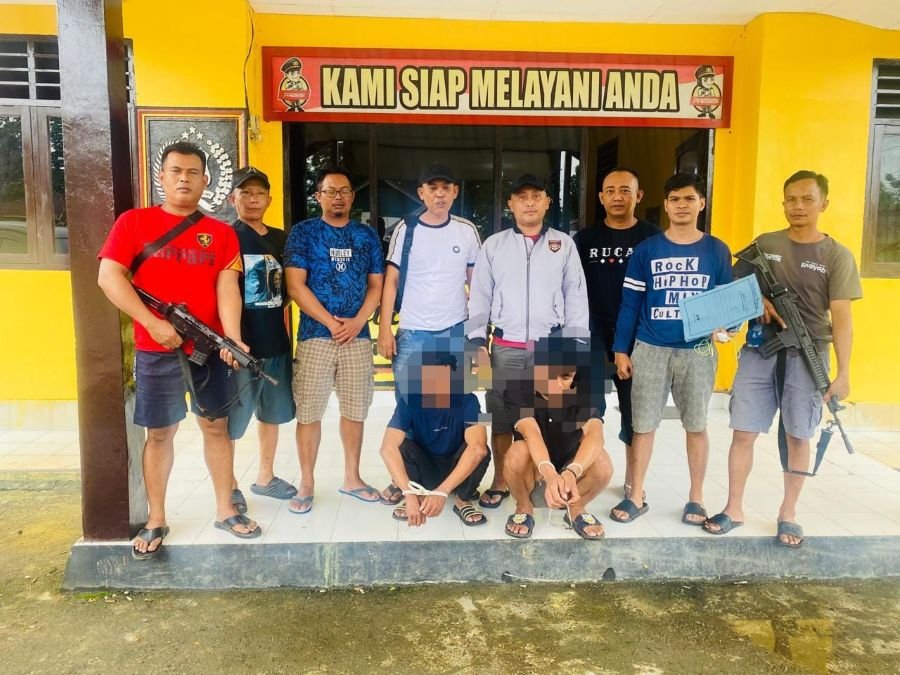 Berbekal Informasi Warga, Polsek Bungku Utara Ringkus Dua Terduga Pelaku Narkoba