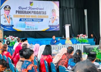 Rakor Morowali, Anwar Hafid Tekankan Implementasi 9 Program BERANI