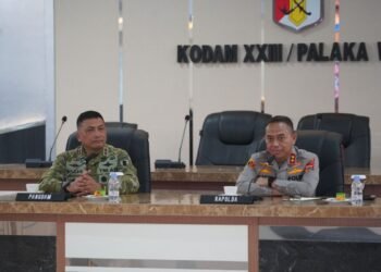 Kapolda dan Pangdam Sepakat Perkuat Soliditas TNI-Polri Jaga Stabilitas Sulteng