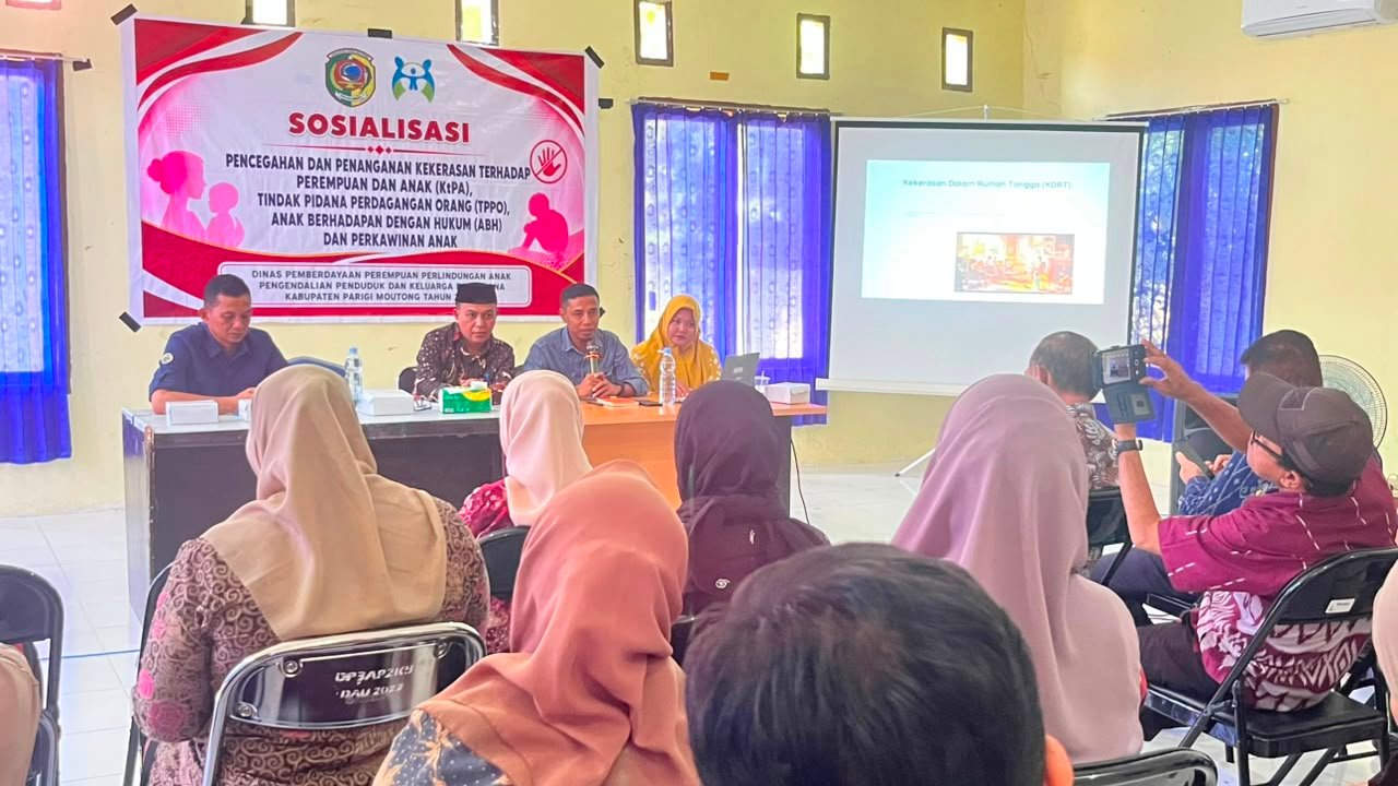 Kasus Kekerasan terhadap Perempuan dan Anak Masih Tinggi, DP3AP2KB Parimo Gencarkan Pencegahan