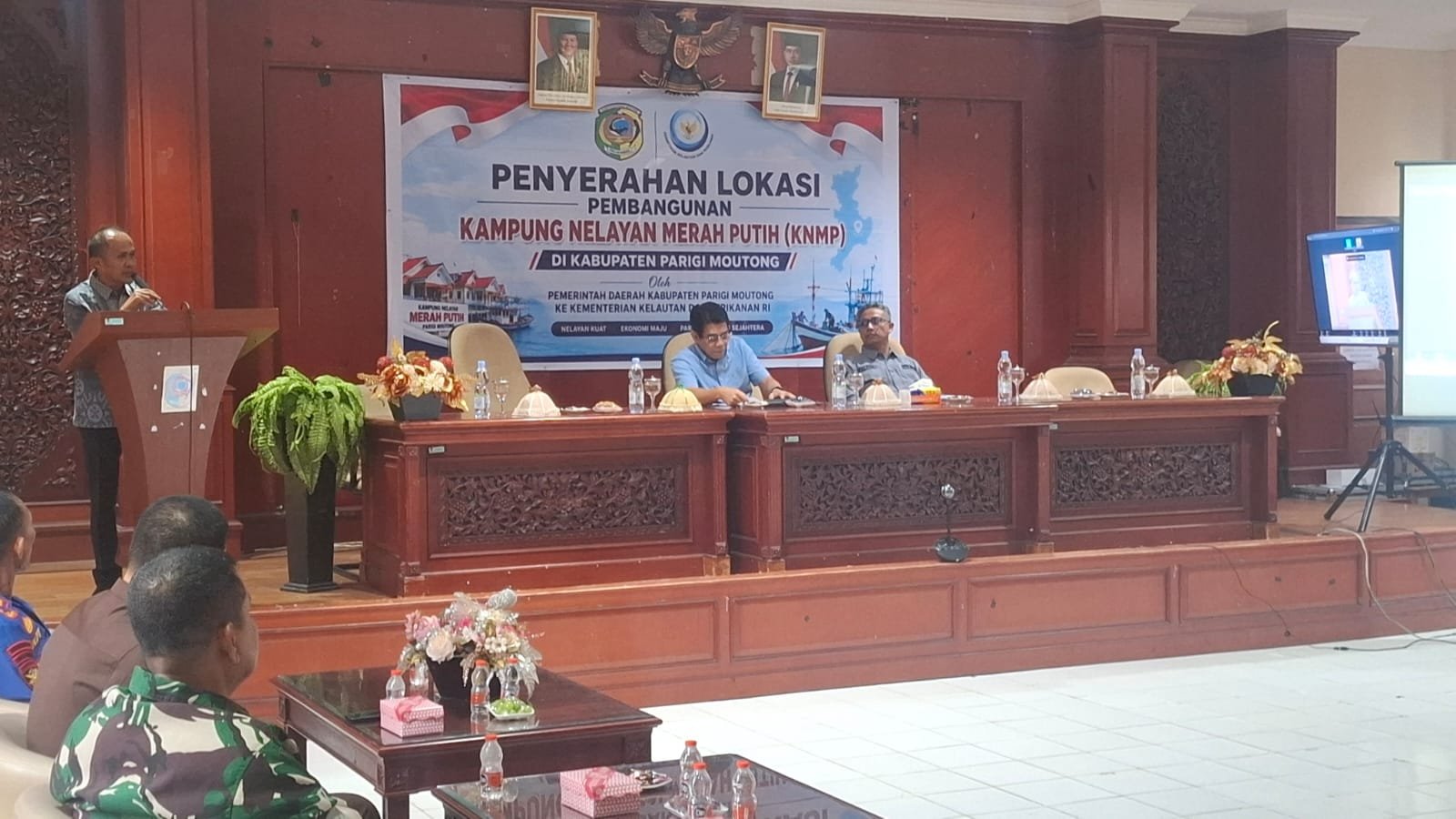 DKP Parimo Minta Dukungan Lintas Sektor, 8 Kampung Nelayan Merah Putih Siap Dibangun