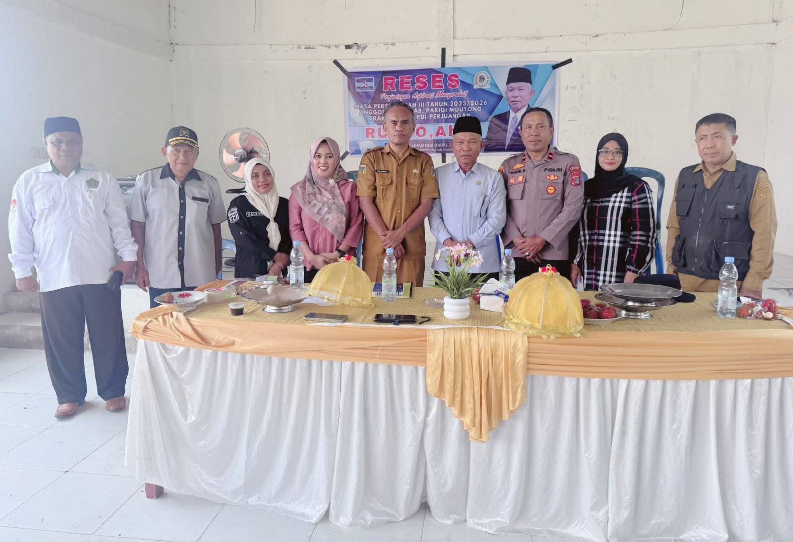 Reses di Toribulu, Rusno Prioritaskan Aspirasi Infrastruktur dan Fasilitas Publik