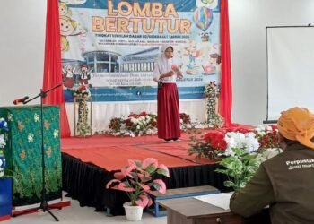 Lomba Bertutur, Perpustakaan Parimo Dorong Kepercayaan Diri dan Kemampuan Komunikasi Anak