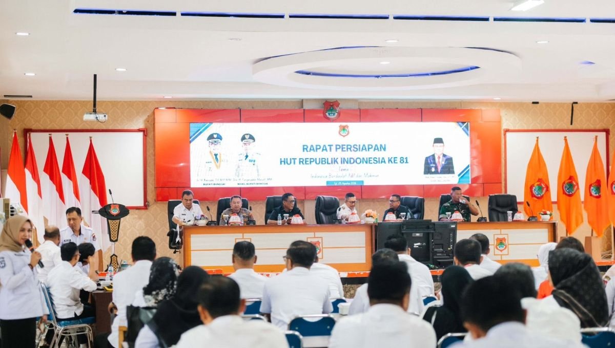 Rangkaian HUT Ke-81 RI Dimulai 6 Agustus, Bupati Banggai Minta Panitia Maksimalkan Persiapan