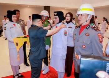 Paskibraka Banggai Diminta Jaga Disiplin dan Tanggung Jawab di Momentum HUT ke-81 RI