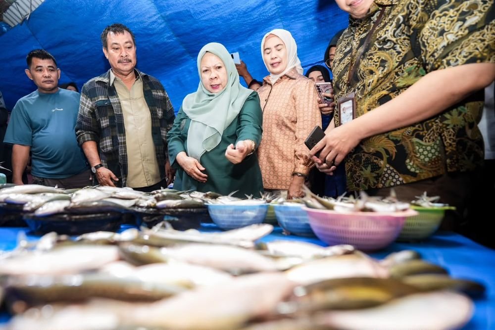 Sidak Pasar Susumbolan, Pemprov Sulteng Antisipasi Kenaikan Harga dan Tekanan Inflasi