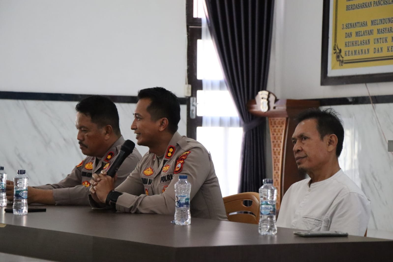 Terima Aspirasi Ormas, Polres Touna Perkuat Penindakan Narkotika hingga Sabung Ayam