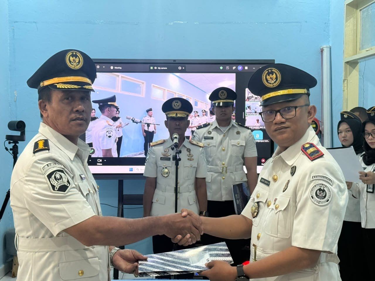 Kakanwil Ditjenpas Sulteng Minta Kalapas Parigi Perkuat Pelayanan kepada Masyarakat