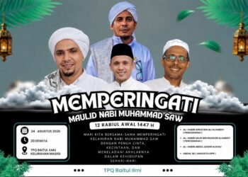 TPQ Baitul Ilmi Masigi Gelar Peringatan Maulid Nabi, Ajak Warga Hadir dan Bersilaturahmi