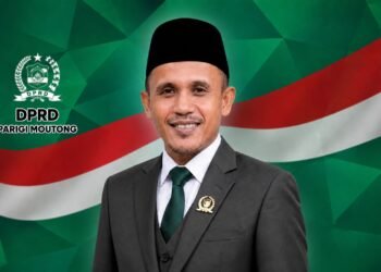 Abdin Apresiasi Penerangan Jalan, Wajah Ibu Kota Parigi Mulai Terlihat