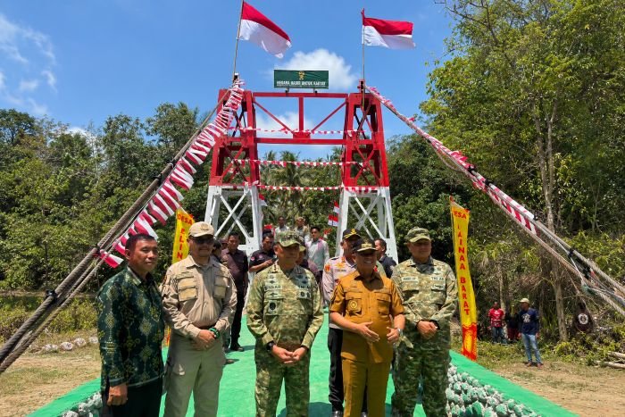 Jembatan Garuda dan Air Bersih Diharap Buka Akses Ekonomi Warga Bainaa Barat