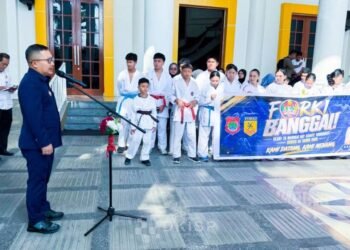 Anggaran Terbatas, Banggai Tetap Kirim Tim Voli Putra ke POPDA dan 30 Atlet Karate ke Palu