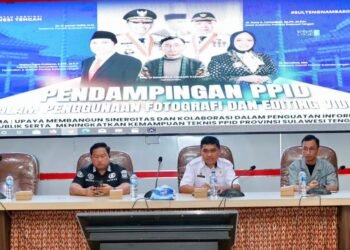 Perkuat Komunikasi Publik, Pemprov dan Polda Sulteng Asah Kemampuan Visual PPID