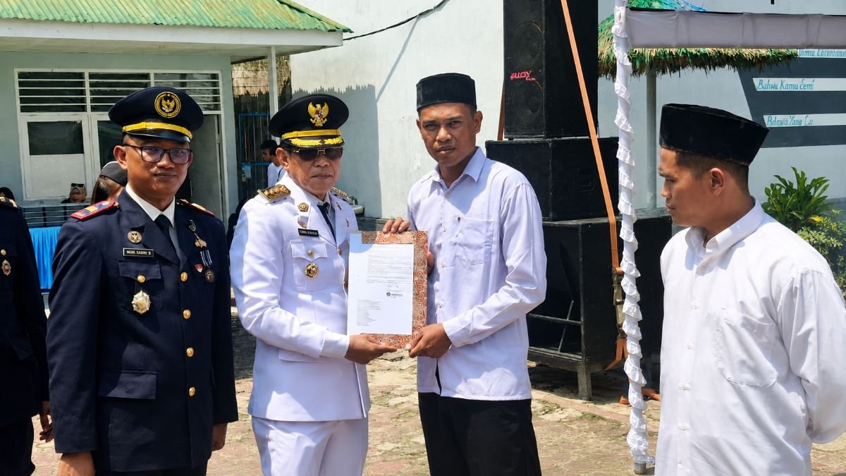 183 Wabin Lapas Parigi Terima Remisi HUT ke-81 RI, Empat Langsung Bebas