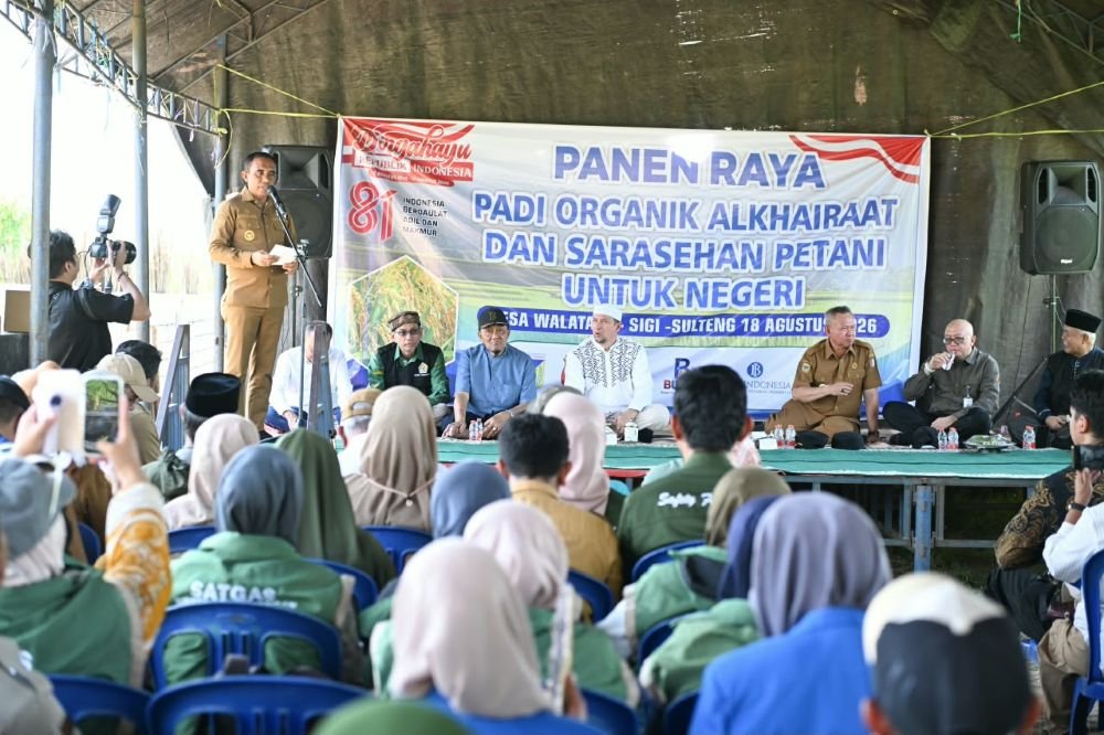 Pemprov Sulteng Dorong Sigi Jadi Model Pertanian Modern