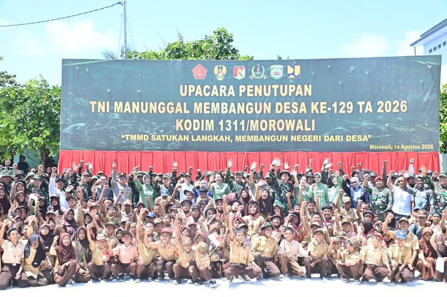 TMMD Buka Akses Umbele, Gubernur Sulteng Dorong Pengembangan Wilayah Kepulauan