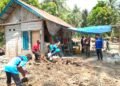 BPBD Parimo Fokus Pulihkan Akses Air Bersih dan 10 Rumah Terdampak Banjir Bandang Avolua