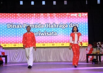 Fashion Show Jadi Ajang Promosi Batik Sambulu Gana di Parimo